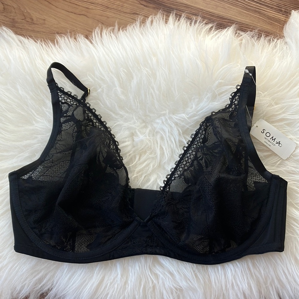 Soma sensual unlined plunge bra